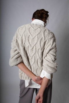 sweater Eze tiza - timossitejidos