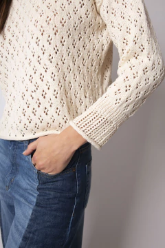 sweater Matera crudo - tienda online