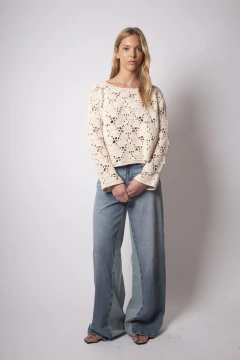 sweater Ermi crudo - comprar online