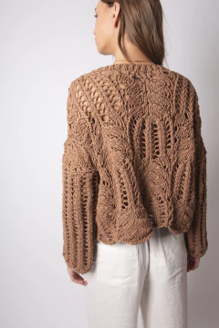 sweater Taormina caramel en internet