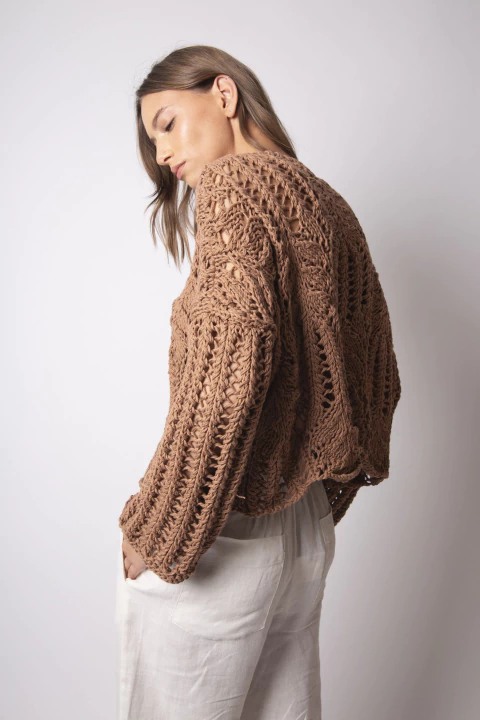 sweater Taormina caramel