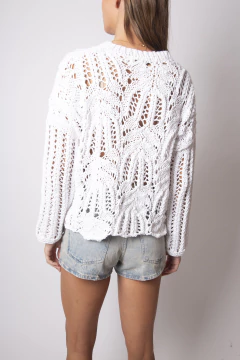 sweater Taormina blanco - timossitejidos