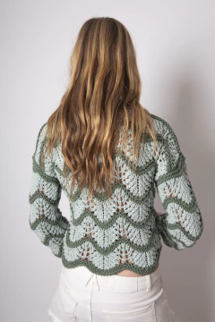 Sweater Cannizaro verde - timossitejidos