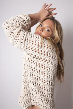 sweater Erice crudo - timossitejidos