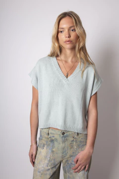 chaleco Sciocca aqua