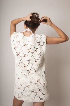 vestido Gerasi blanco en internet