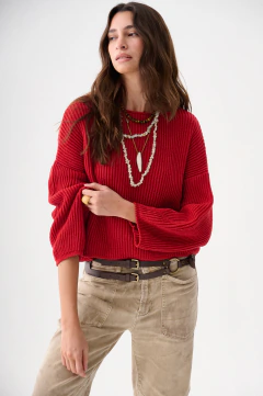 sweater Evora rojo