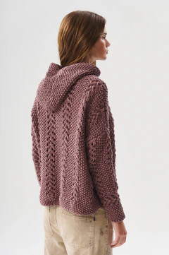 sweater Nazare berenjena - tienda online