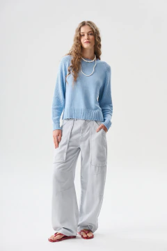 sweater Viseu celeste - comprar online