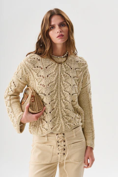 sweater Coimbra vainilla - tienda online