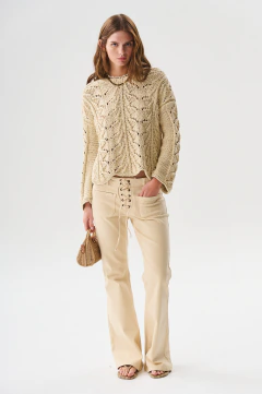 sweater Coimbra vainilla - comprar online