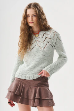 sweater Filipa aqua
