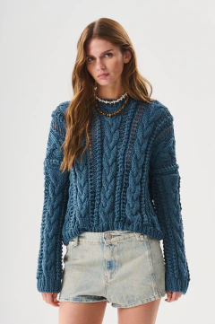 sweater Lagos azul - comprar online