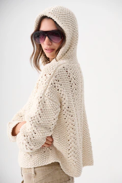 Imagen de sweater Nazare crudo - PRE ORDER-Entregas a fines de Octubre