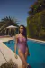 Malla Enteriza MOSCU color lila lycra con brillo en internet