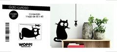 Gato Curioso - 30x40cm //vd2201 - comprar online