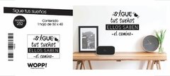 Sigue tus sueños - 30x40cm //vd2232 - comprar online