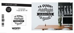 A quien madruga //vd2244 - comprar online