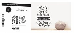 Sueña Grande - 30x40cm //vd2276 - comprar online
