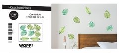 Hojas Tropicales - 50x60cm //vd3420 - comprar online