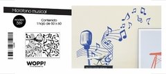 Notas Musicales - 50x60cm //vd3389 - comprar online