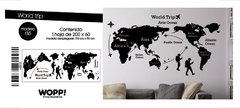 World Trip - 200x60cm //vd5513 - comprar online