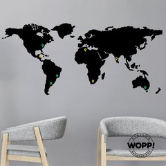 World Trip punteros - 150x60cm //vd5514