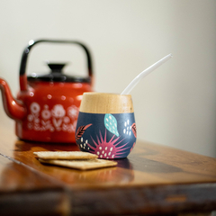 Mate Pintado a Mano Frutos 60