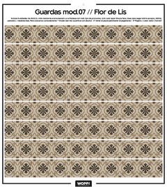 07 //Guardas// Flor de lis - comprar online