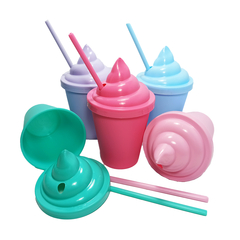 Vaso Tapa Helado Liso
