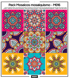 pack x9 -Mosaicos mosaiquismo - M016