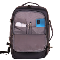 Mochila Viral IMPERMEABLE con fuelle expandible Blaque - comprar online