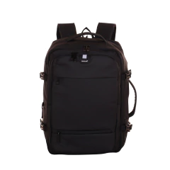 Mochila Viral IMPERMEABLE con fuelle expandible Blaque