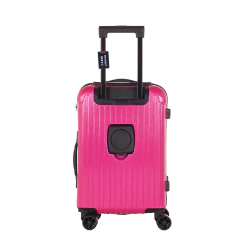 VALIJA CABINERA DE 1 CIERRE CON PORTA VASOS - tienda online