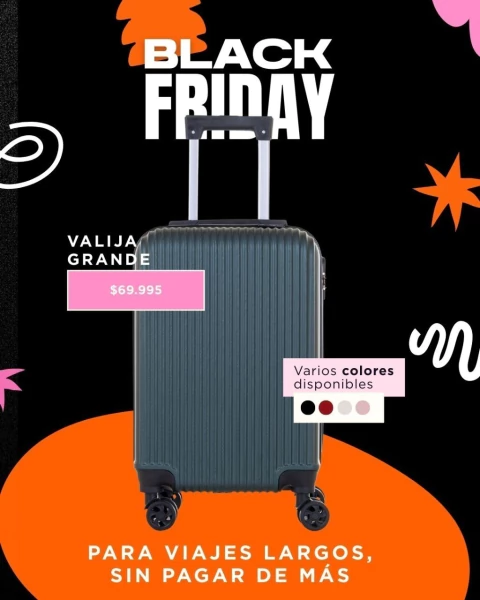 Valija Grande (28°) Fibra C/Fuelle Expandible - comprar online