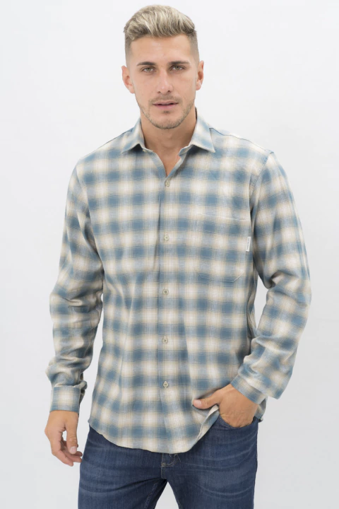 Camisa Cuadrille Bolsillo - comprar online