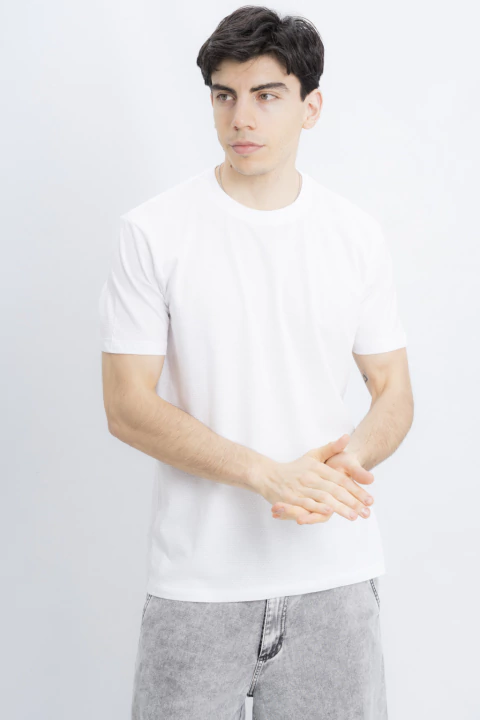 Remera Tramada Hexagonal