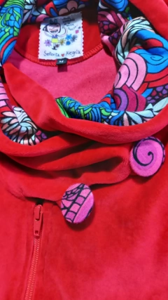 RUISEÑORITA Campera de Plush - Señorita Alegría Indumentaria