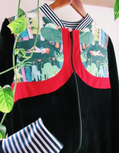 Campera de plush PAISAJES - comprar online