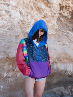 *ANORAK REVERSIBLE BLUE* - Señorita Alegría Indumentaria
