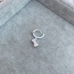 Aro Corazón + Hueso - Plata 925 C14.H en internet