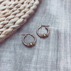 Imagen de Aros Cumi Gold - Acero dorado H9