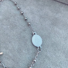 Pulsera Cruz Denario ~ Acero Quirúrgico J7 - tienda online