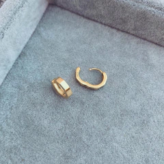 Aros Emakel Gold - Plata 925 bañada en oro C25.G - comprar online