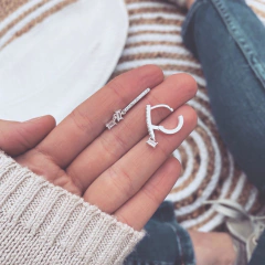 Aros Desigual Shine - Plata 925 C13 B - Tienda Mercado Persa