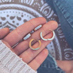 Aros Clack Partel Gold - Acero dorado Y1