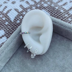 Aros Clack Cadena- Plata 925 A12.M en internet