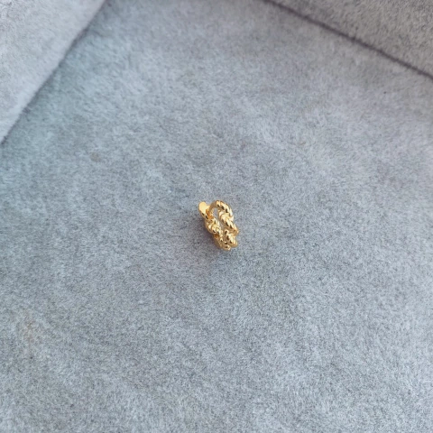 Aro Naitu Gold - Plata 925 Bañada en Oro A19.A