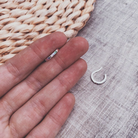 Cuff Fini Rainbow - Plata 925 X10.E