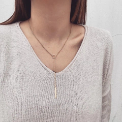 Collar Karmin Movible Gold - Acero Dorado E20.i - comprar online